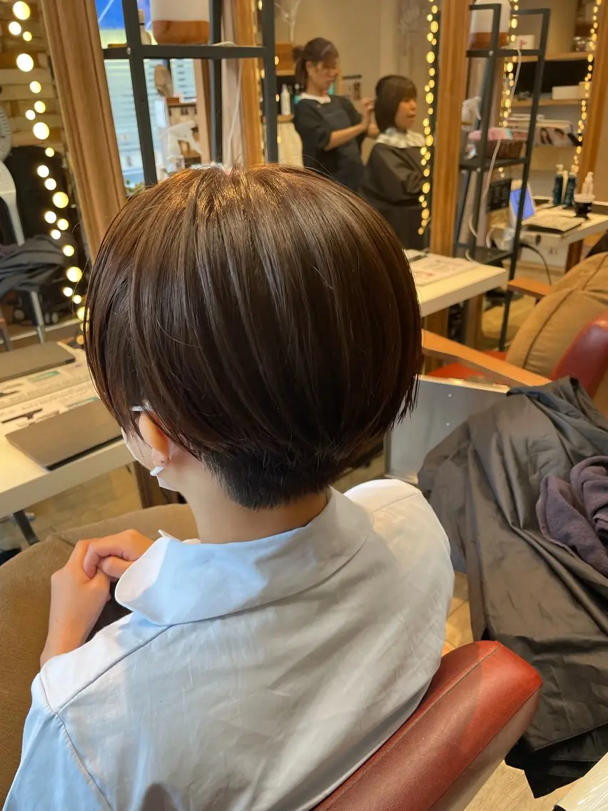 ショート カラー ショートヘア ✨横須賀髪質改善✨️ 加藤 百音のヘアスタイル
