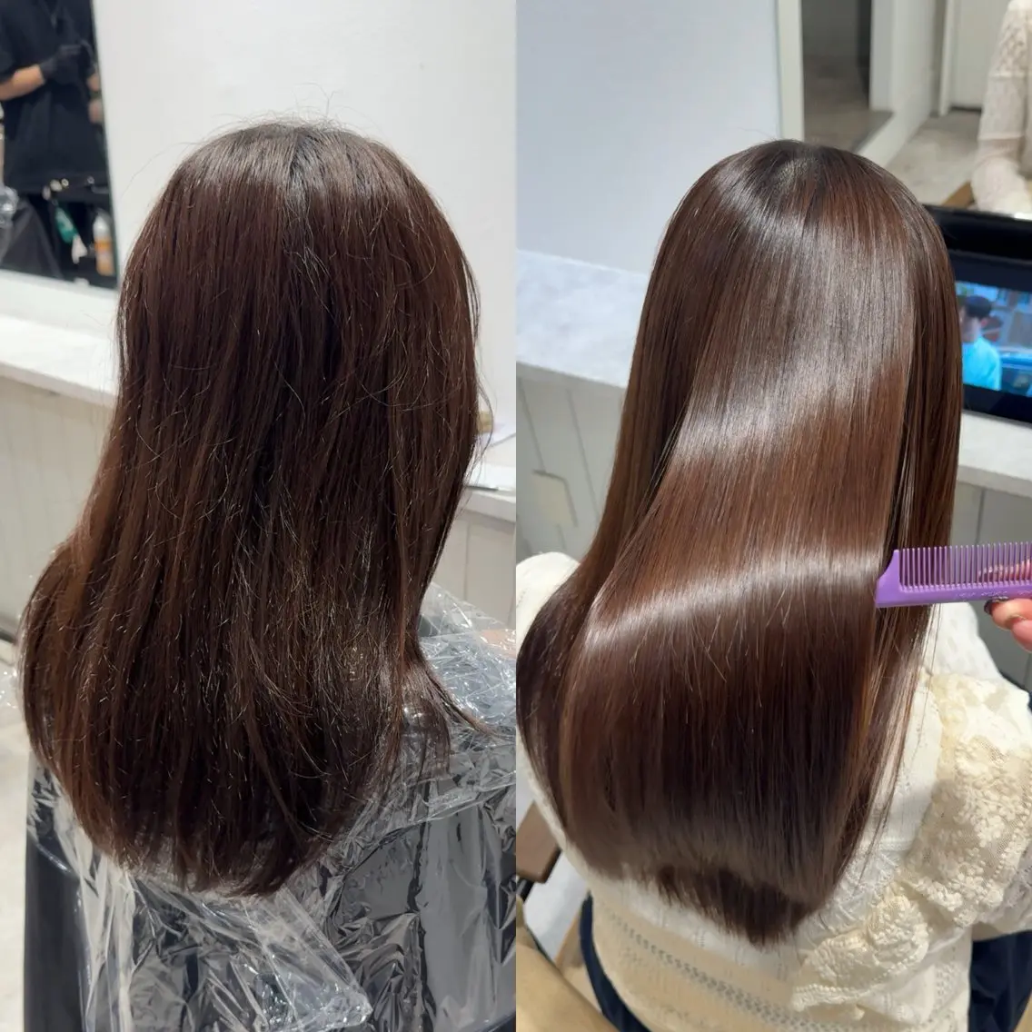 ロング 縮毛矯正 【Mimosa】 Irohaのヘアスタイル