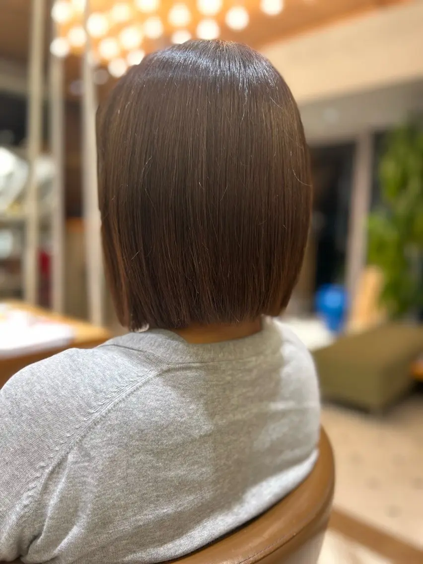 カラー オーガニックカラー 似合わせショート✨ KIMIYOのヘアスタイル