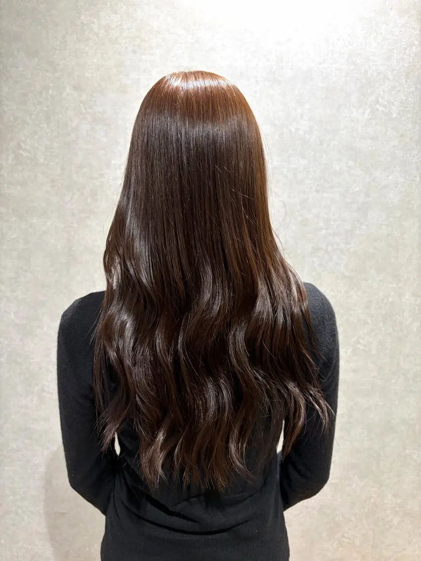 カラー ヘアカラー トリートメント 🍎エクステ/暖色 カラー🍎あyaかのヘアスタイル