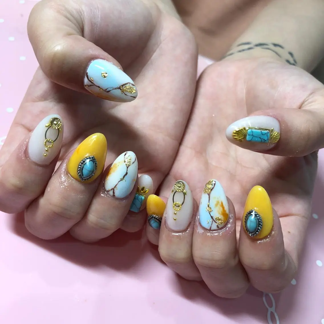 ショート ネイル ハンドネイル 《LB》ラブリエ Nail&eyeのマツエク・マツパデザイン