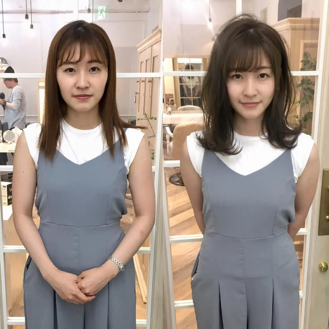 セミロング カラー 大人可愛いショート＊ NoWL栗原隆成のヘアスタイル