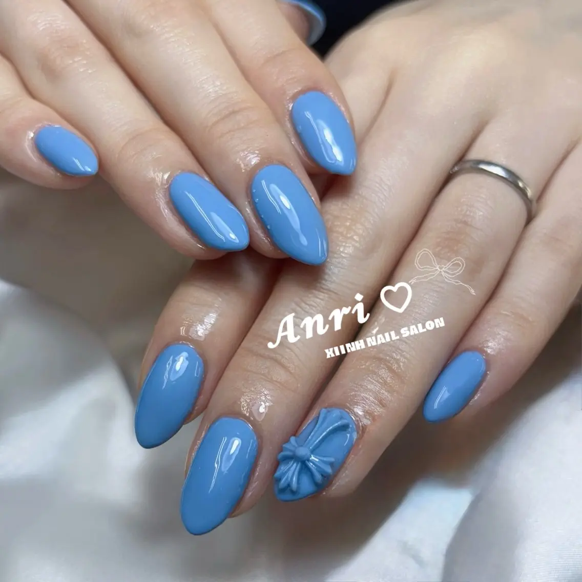 💖 ご予約急増中 💖ワンカラーor ラメorフラッシュ ¥1,980✨🫧小さいストーン4本まで無料🎁💎の写真