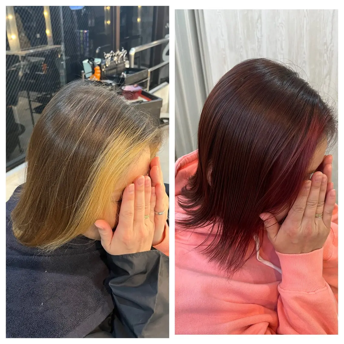 カラー 🤍ななこ🤍 カットモデル募集✌️のヘアスタイル
