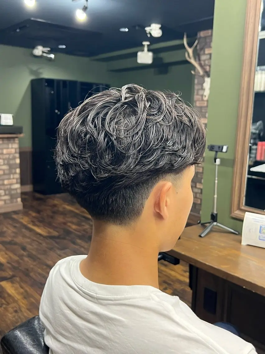 ショート パーマ 【メンズ特化】　倉山 和樹のヘアスタイル