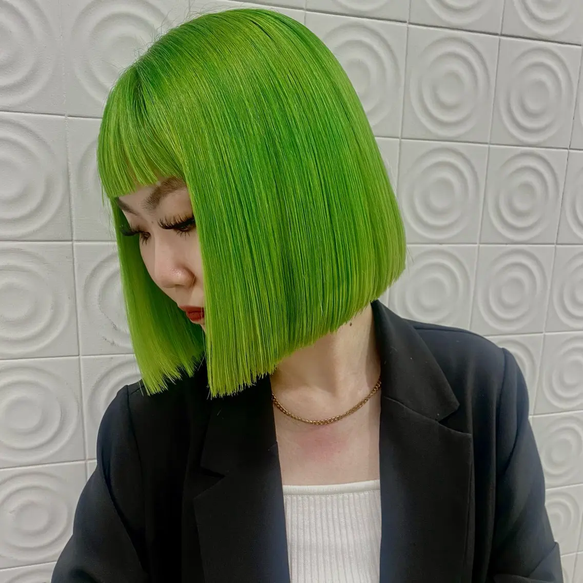 ミディアム 木村 夢のヘアスタイル