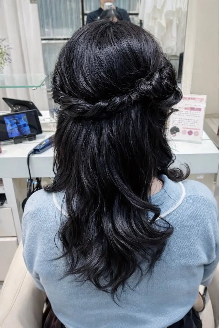 ロング カラー 黒髪 透明感カラー 池袋/レディース/ カラー特化/さくらのヘアスタイル