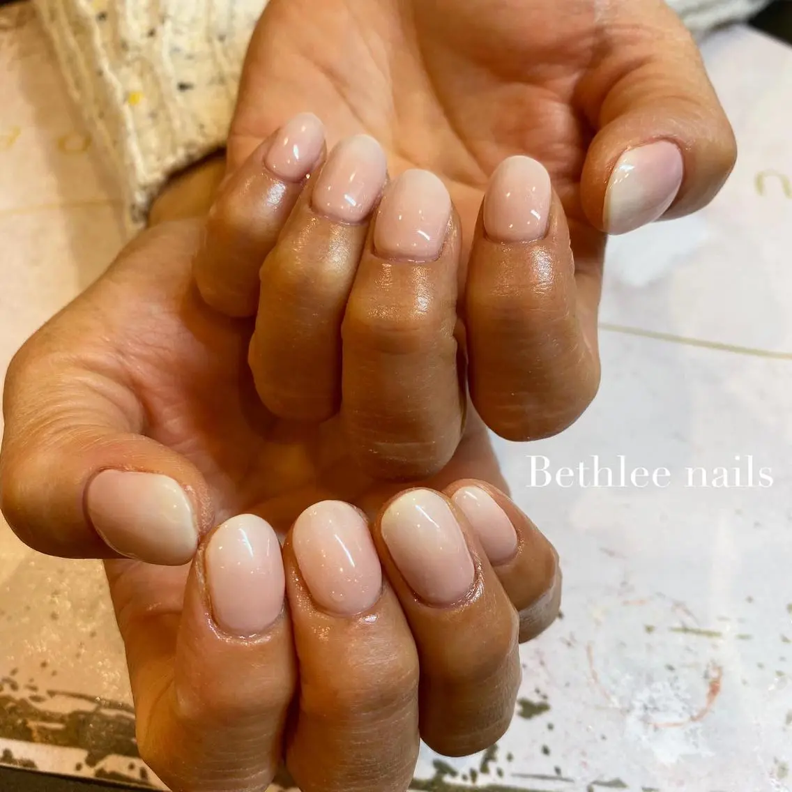 ネイル シンプルネイル ハンドネイル Bethlee nailsのネイルデザイン
