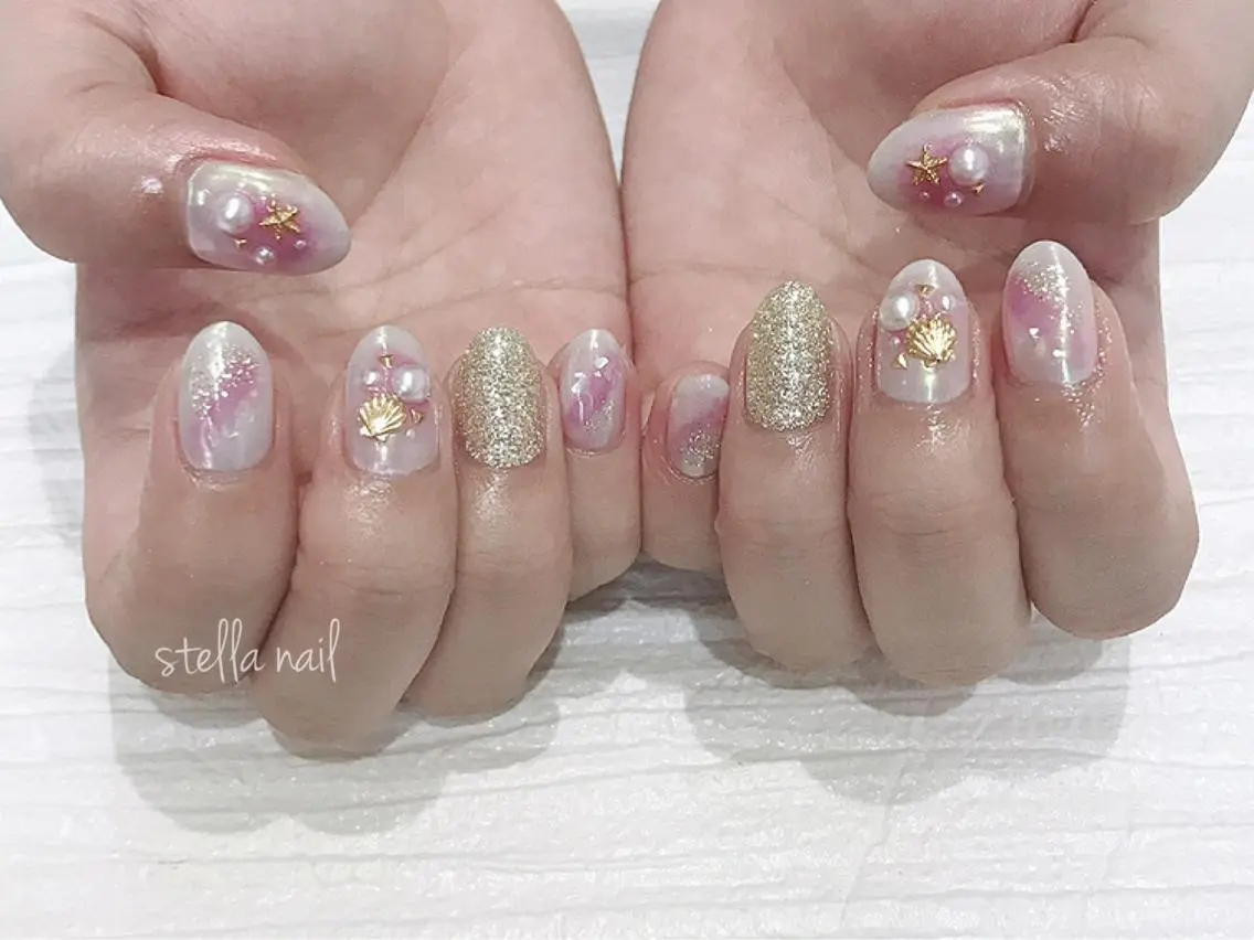 ネイル privatesa lon☆stellaのネイルデザイン