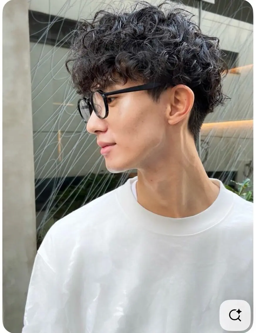 パーマ カット パーマ トリートメント MAHAE 中司のヘアスタイル