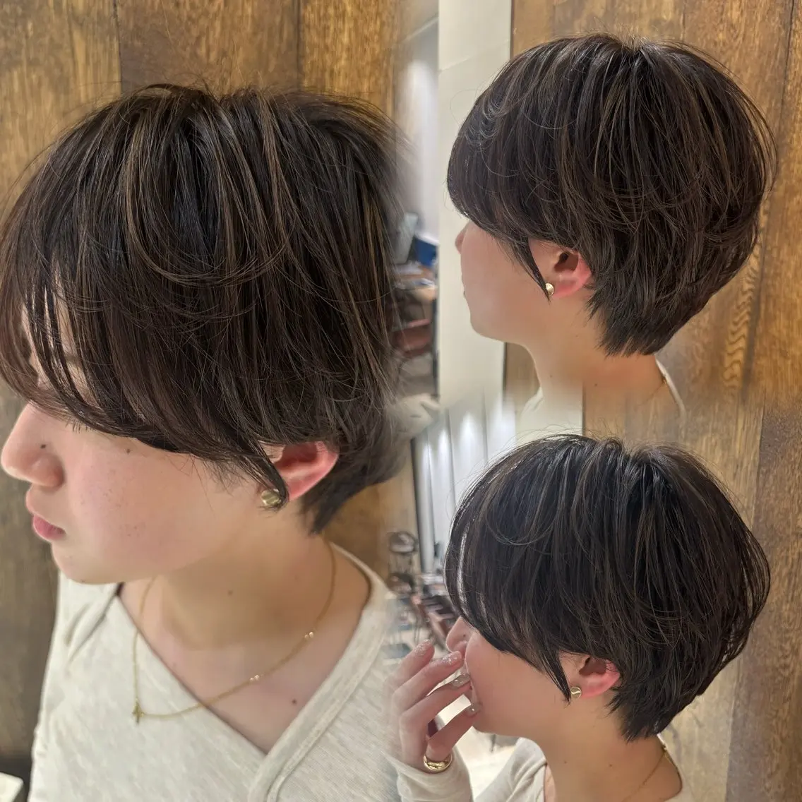 ショート oto🤍×美髪× ゆるふわレイヤーのヘアスタイル