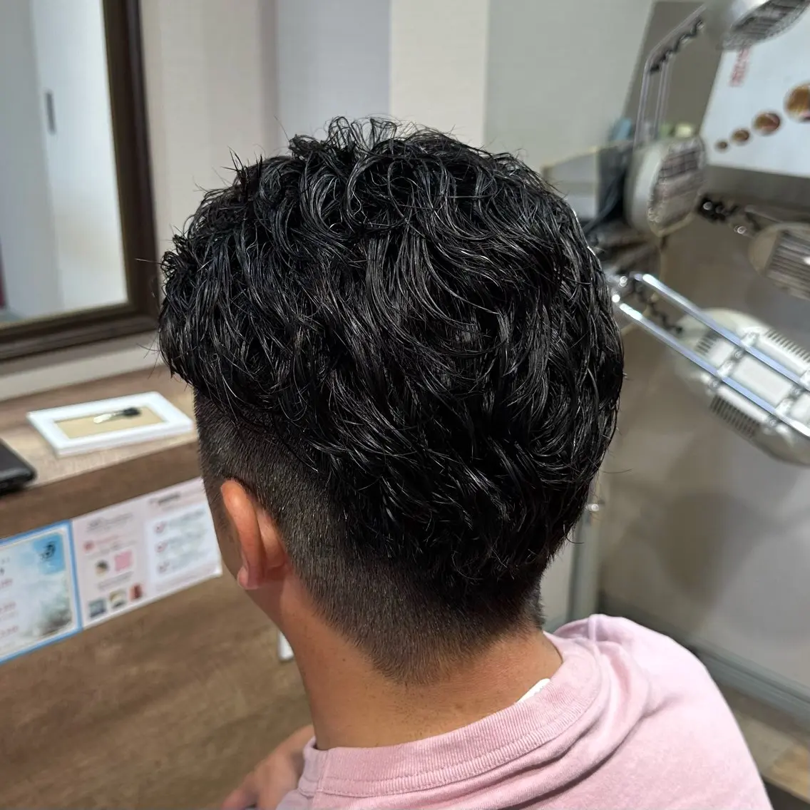 パーマ メンズ メンズパーマ カット パーマ 柔らかいbeige ¦韓国¦🩰マユ🩰のヘアスタイル