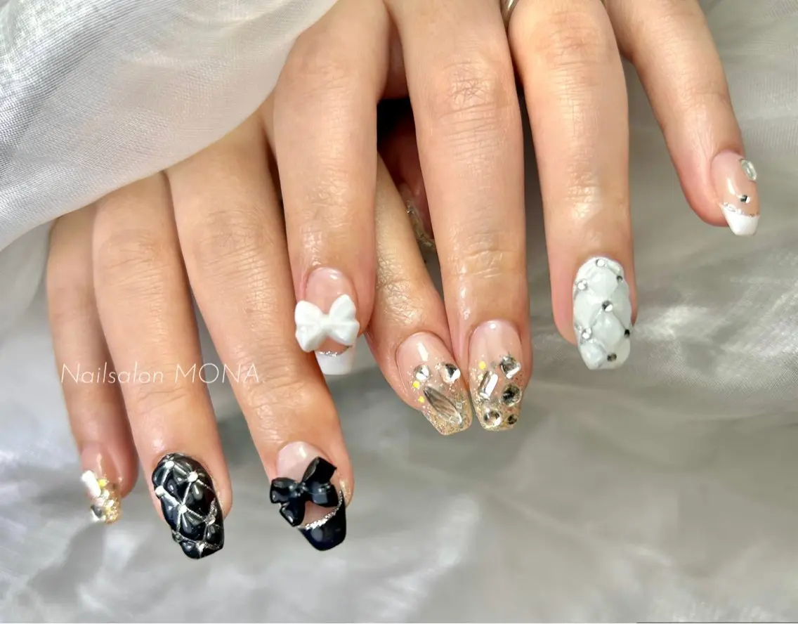 ネイル ニュアンスネイル ハンドネイル Nailsalon MONA.のネイルデザイン