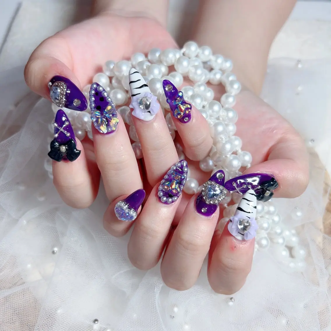 ネイル M 🌷Nail 長さだし専門店のネイルデザイン