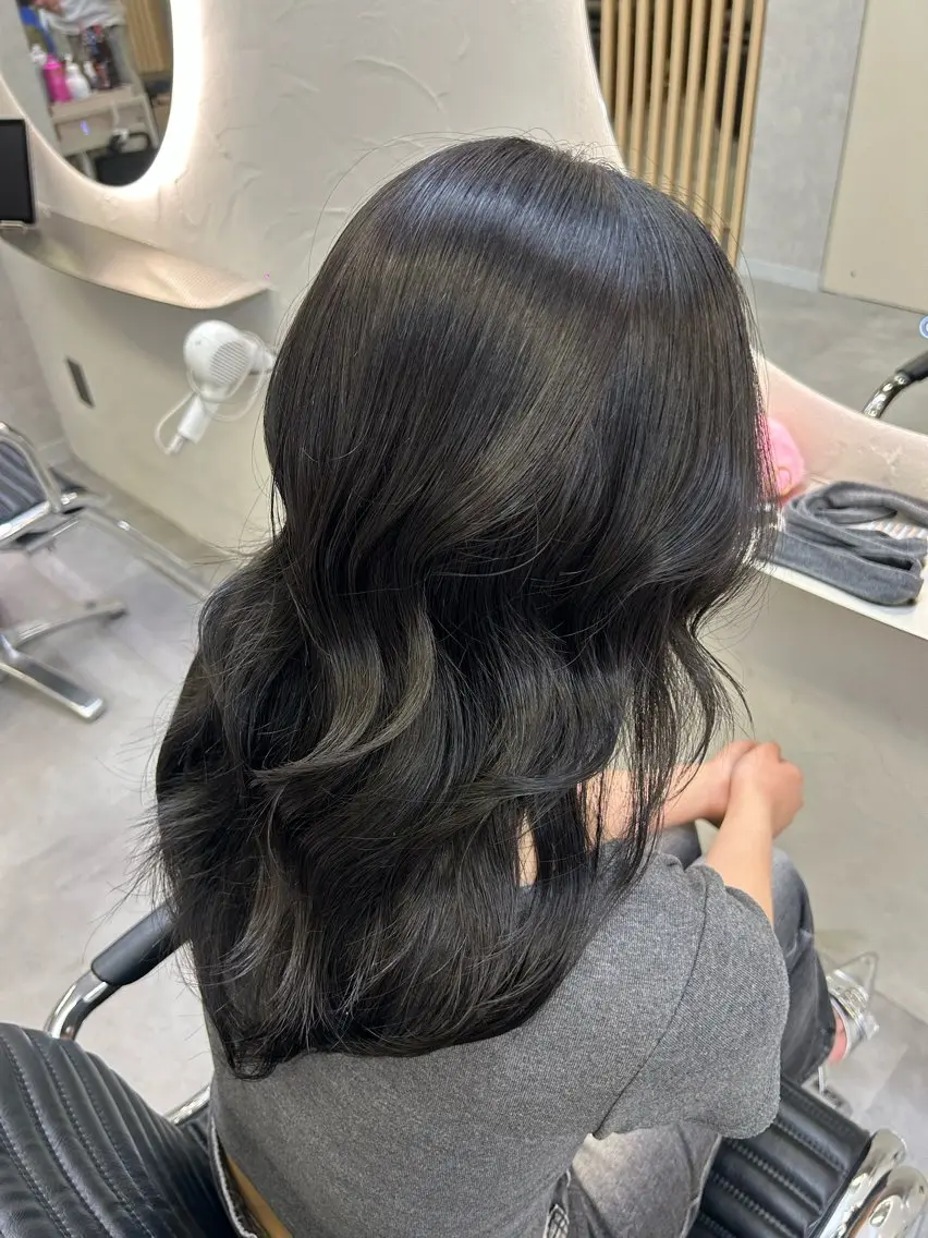 ロング カラー パーマ ヘアアレンジ ヘアカラー トリートメント Hz【ヘルツ】 masakiのヘアスタイル