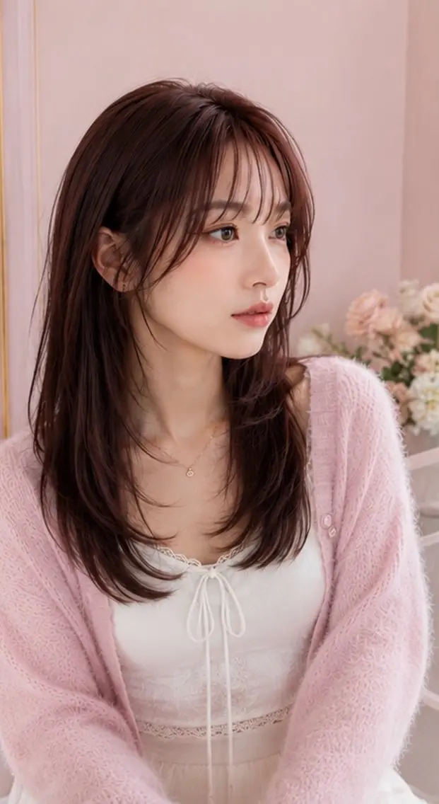 ロング カット ヘアカラー トリートメント Garden 浅草蔵前のヘアスタイル