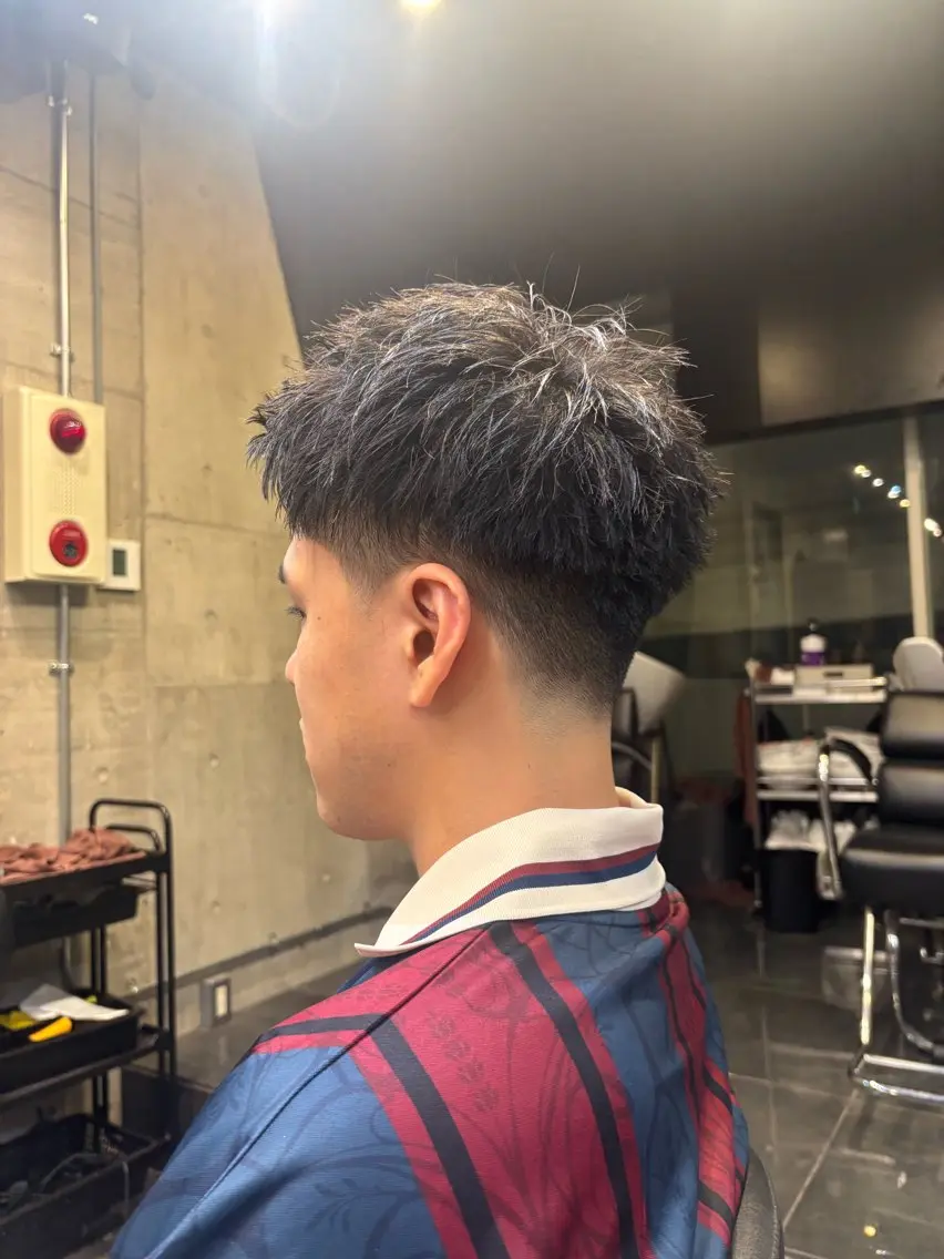 ショート メンズ フェードカット スパイキーショート 刈り上げ ショートヘア カット 💈 FUZUKI💈のヘアスタイル