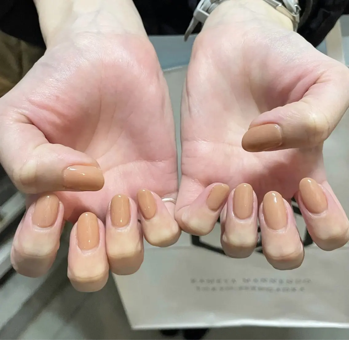 ネイル ハンドネイル Chestnuts_ Miyuのネイルデザイン