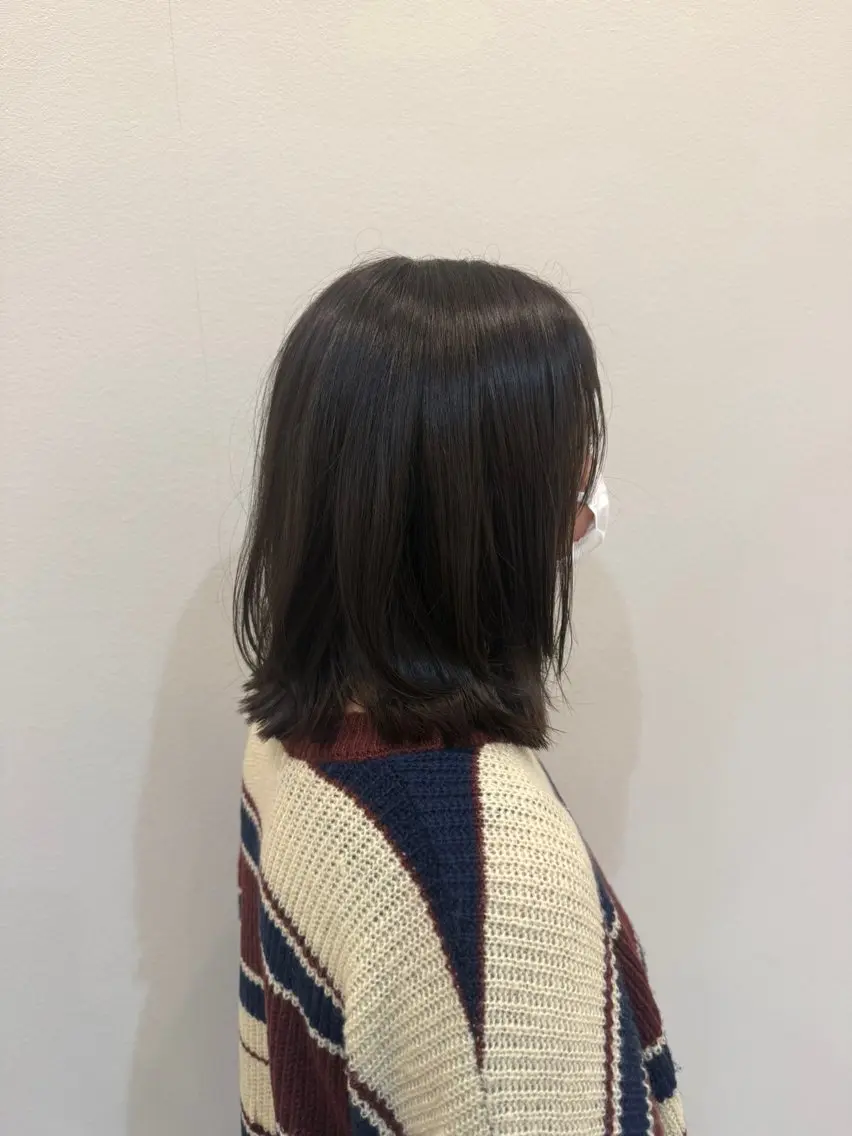 ミディアム 原尾 あやなのヘアスタイル