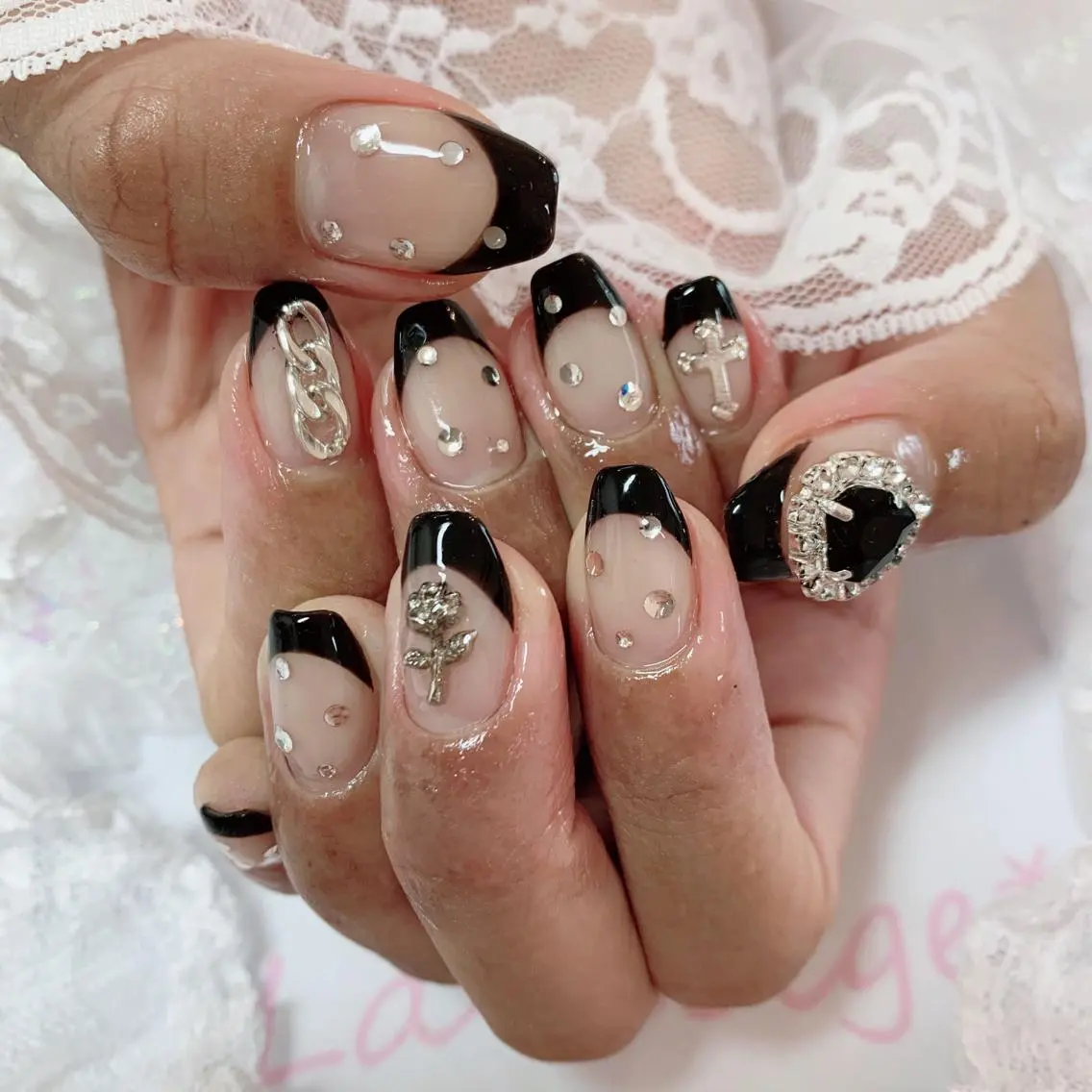 ネイル ハンドネイル La neige* yuki 🐩🌙のネイルデザイン