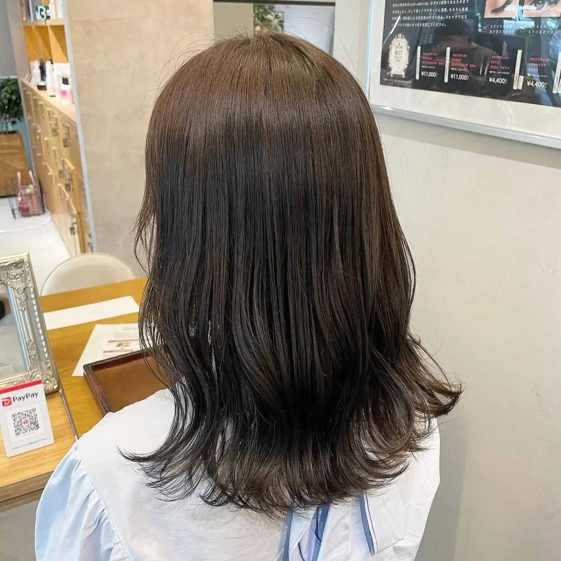 カラー ヘアアレンジ ブリーチ 透明感カラー ブリーチなしカラー 𝙢𝙞𝙮𝙪🎀 girly hairのヘアスタイル