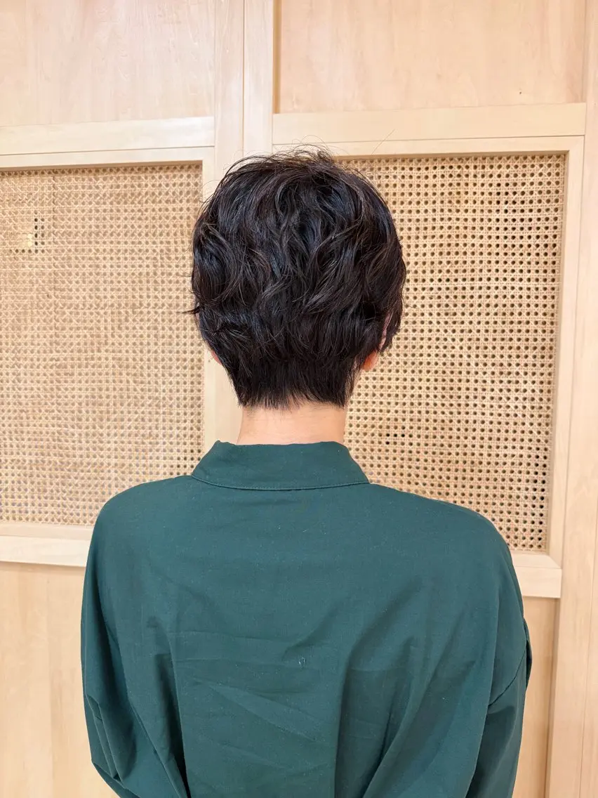 ショートパーマ(カット込み)の写真