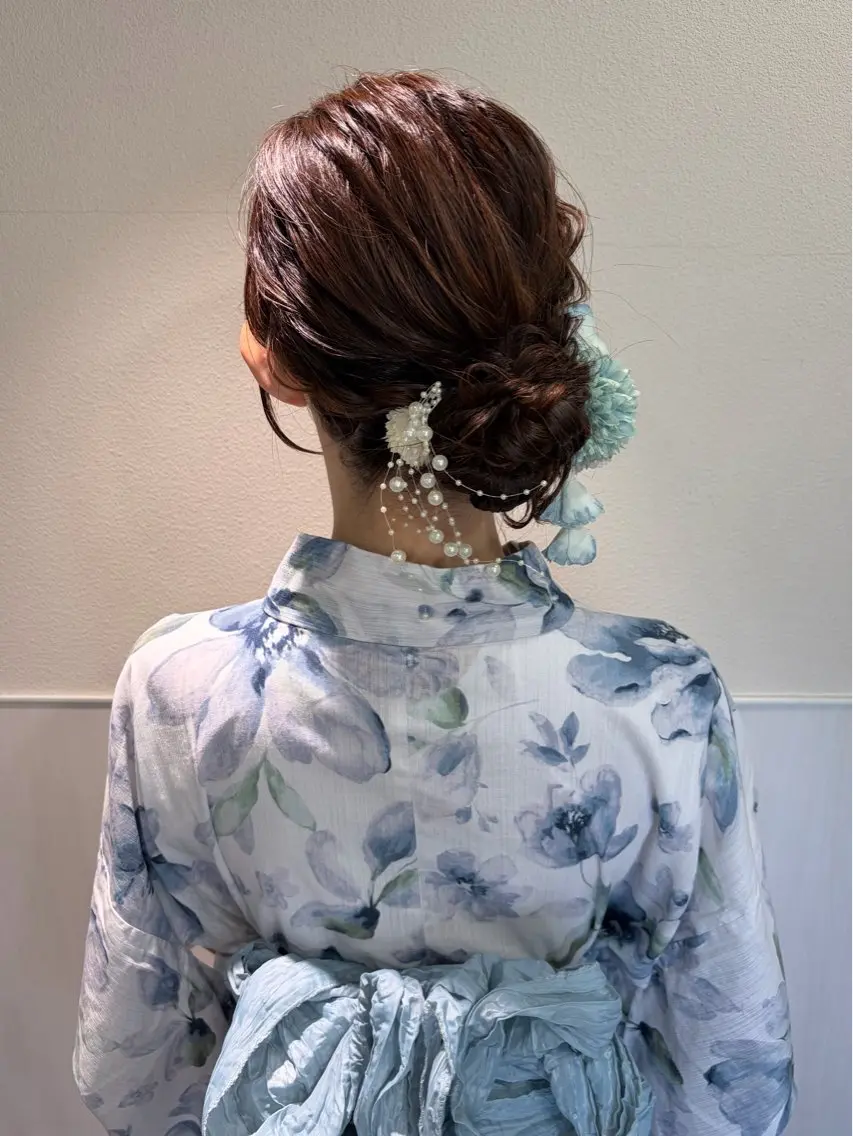ロング 着付け 似合わせカット⌇ヘア セット⌇A i🤍のその他イメージ
