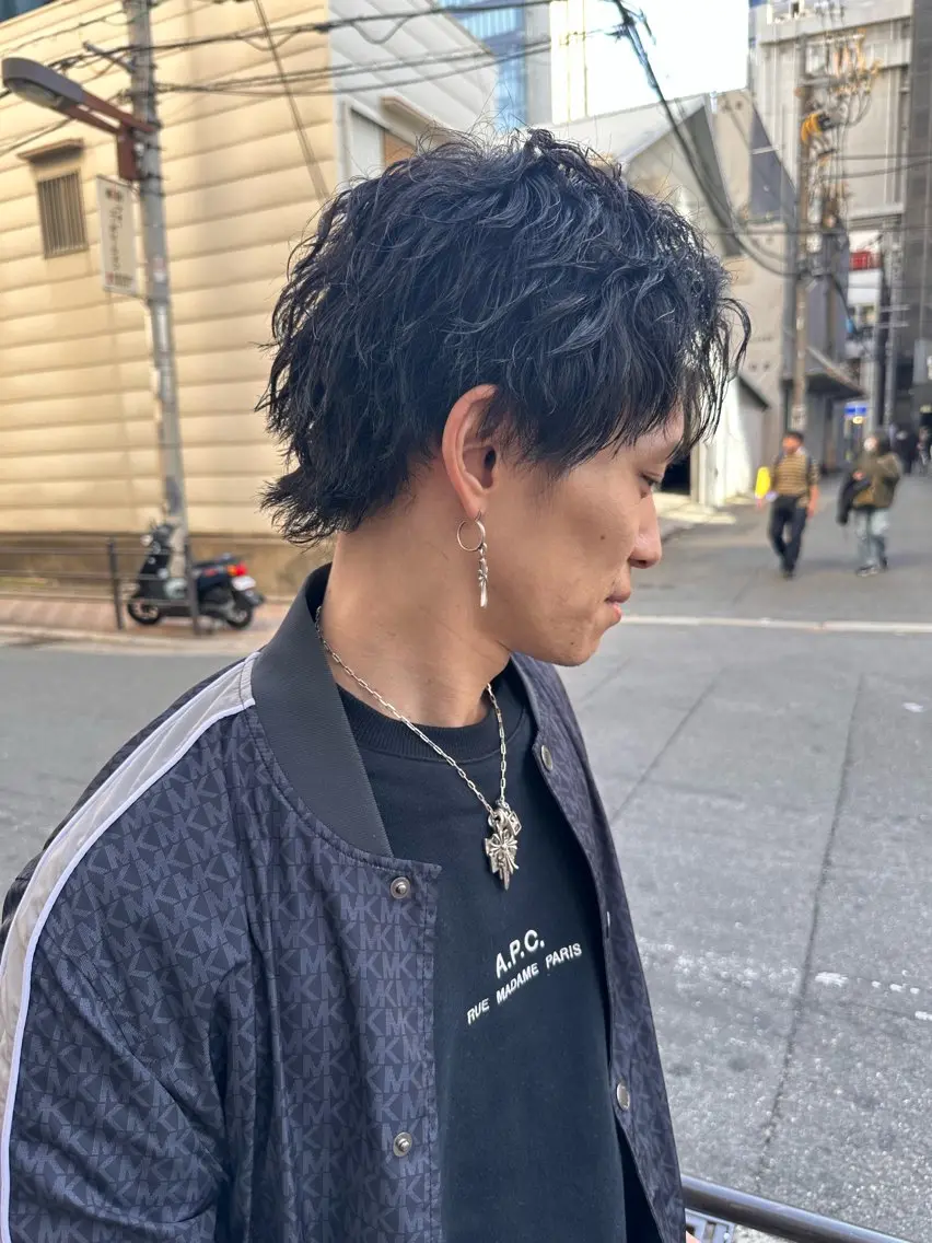 【初回】 メンズ　カット＋パーマの写真