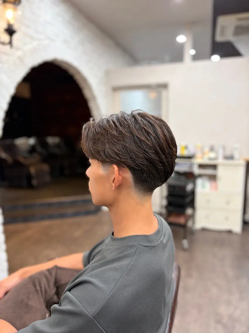 メンズ カット Mejia Riseのヘアスタイル