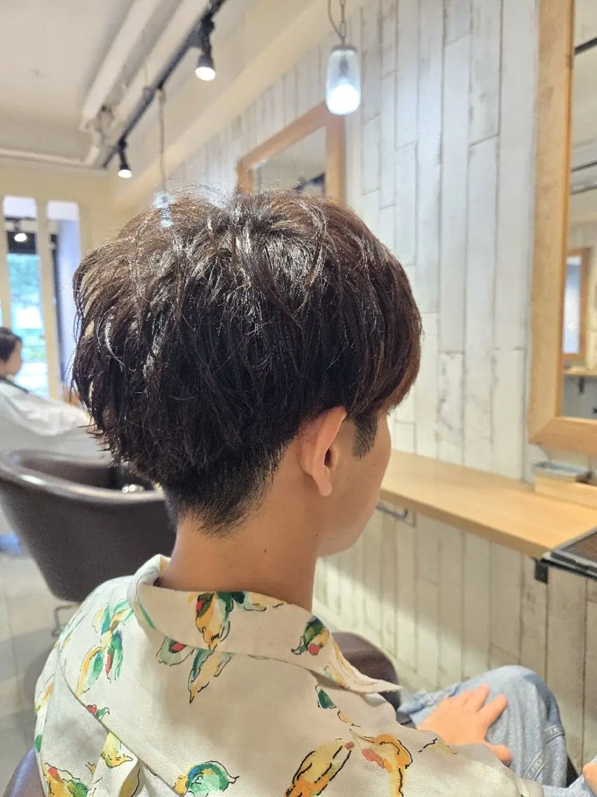 ショート メンズ カット 野村 果音(カノン)のヘアスタイル