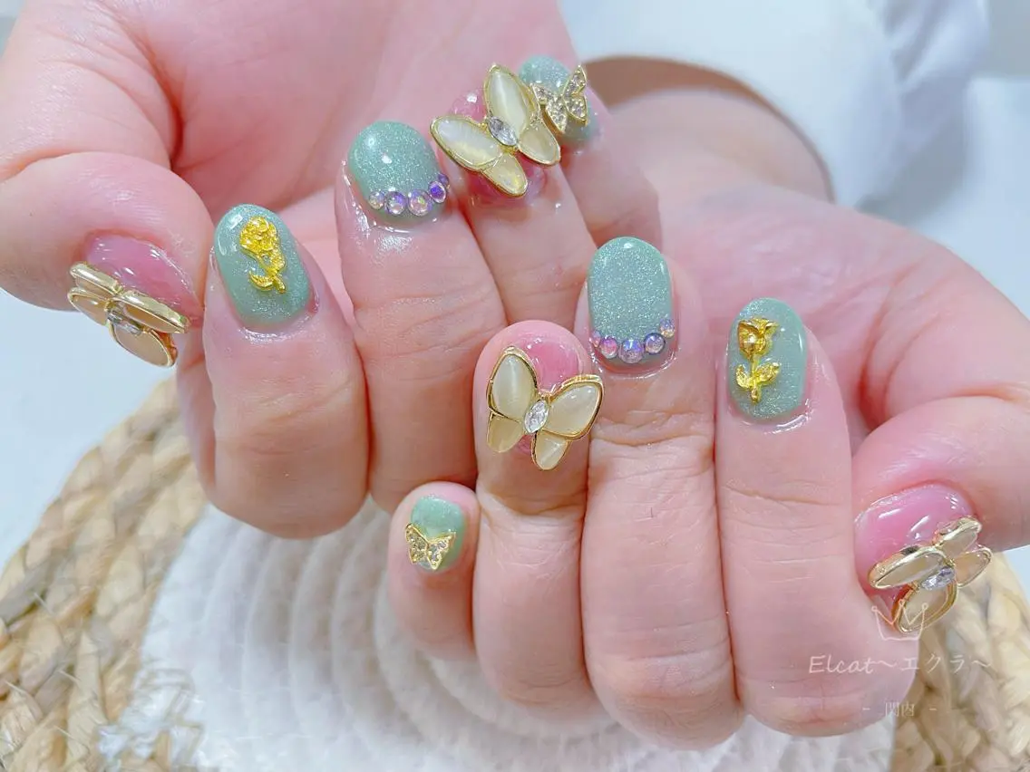 ネイル ハンドネイル ネイルサロン エクラ 🌹【スカルプ専門】のネイルデザイン