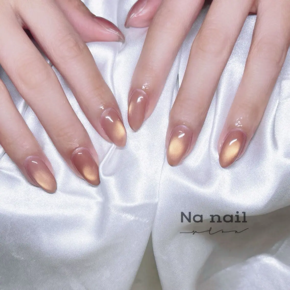 ネイル チークネイル フラッシュネイル フレンチネイル ジェルネイル グラデーション ハンドネイル ハンドケア CC Nail 高田馬場のネイルデザイン