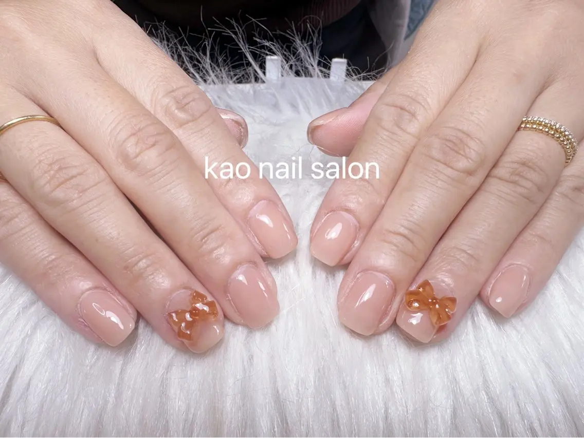 ネイル ハンドネイル kao nail マグネット/長さだしのネイルデザイン