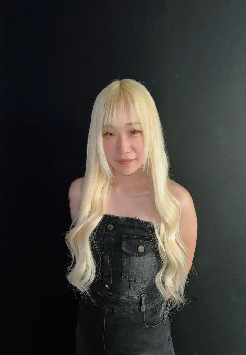 🖤ケアブリーチリタッチ+カラー+クイックトリートメント🖤の写真
