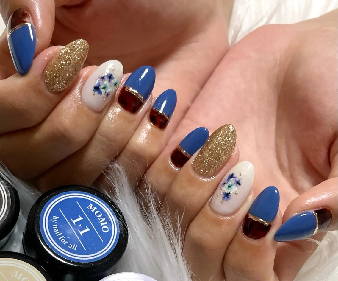 ネイル ハンドネイル nail salon HIRUKANAのネイルデザイン