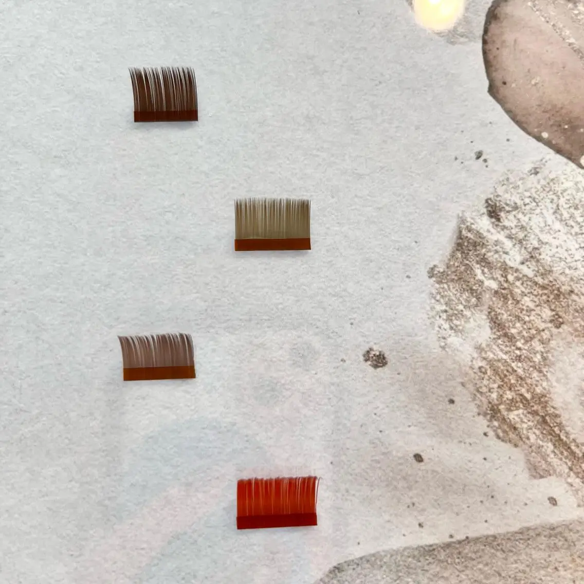 🤎カラー フラットマットラッシュ 120本《クリアコーティング込み》※ご新規様不可の写真