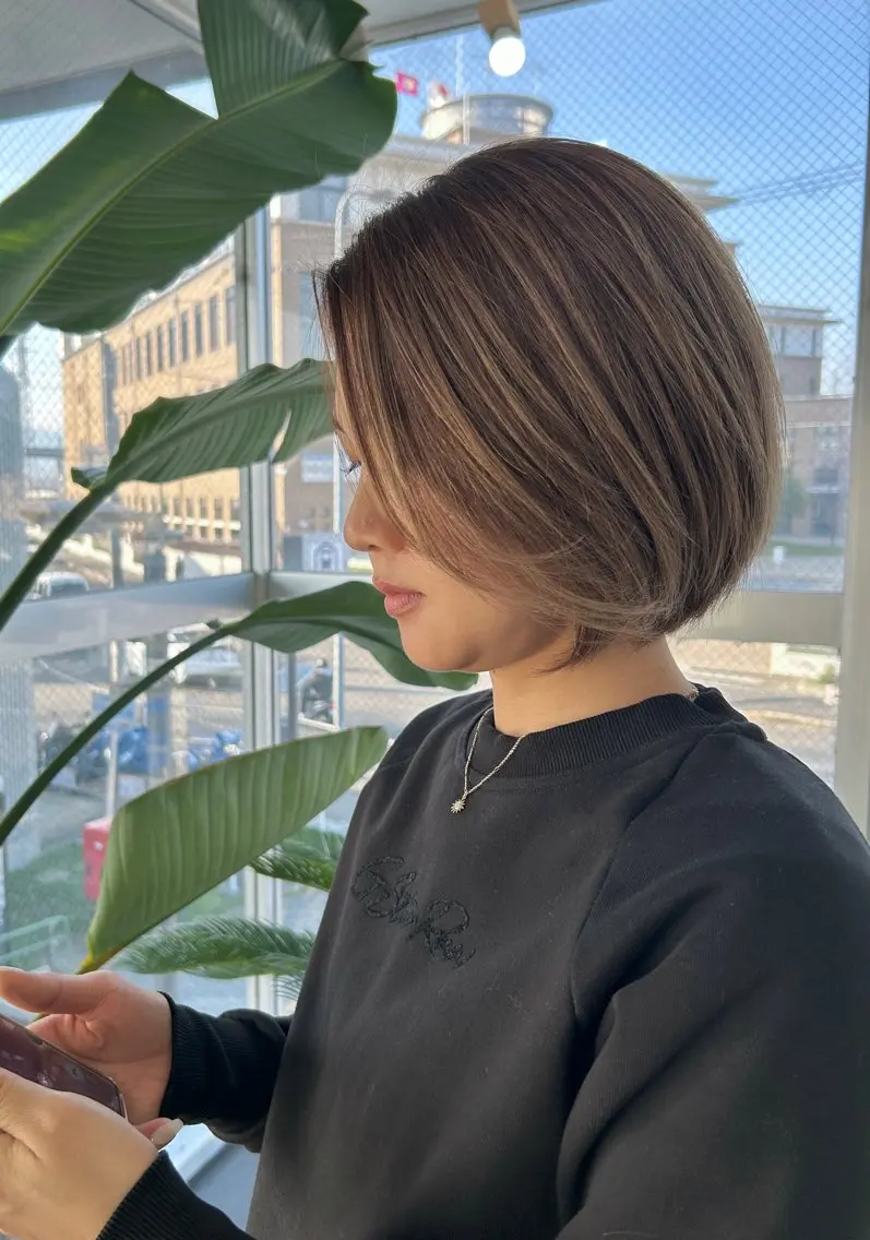 ショート 桝田 友美のヘアスタイル