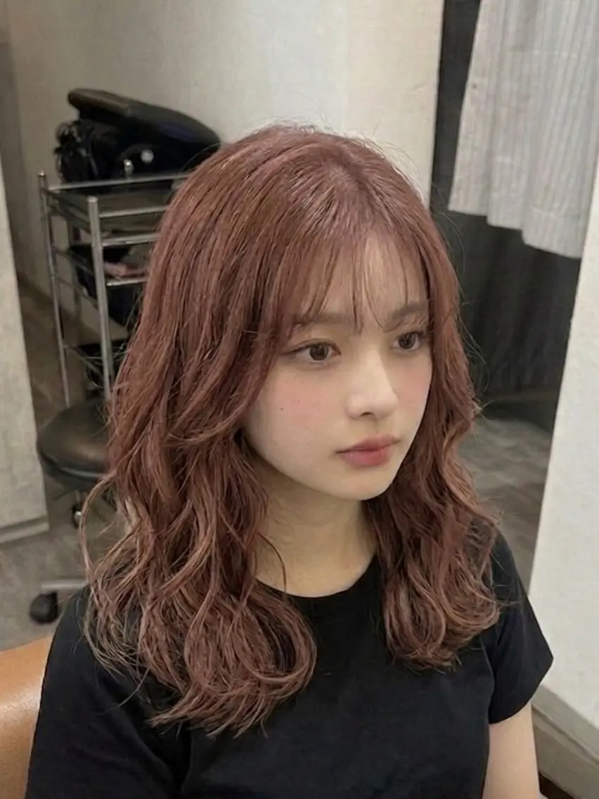 ミディアム カラー カット ヘアカラー トリートメント 【名古屋】カット募集 🍒ちぇりー🍒のヘアスタイル