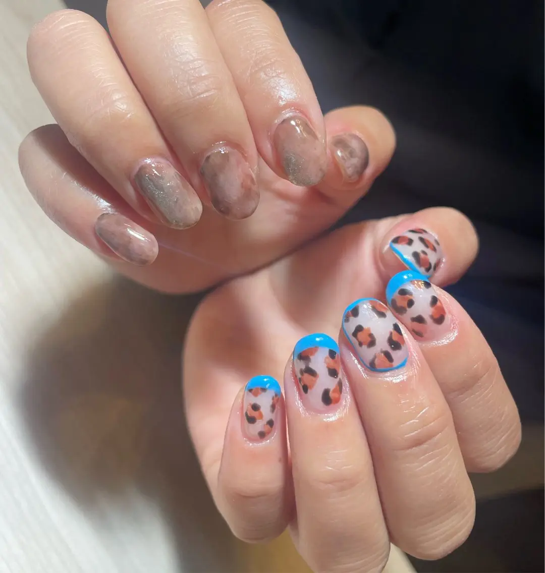 ショート フットネイル mallee nailのネイルデザイン