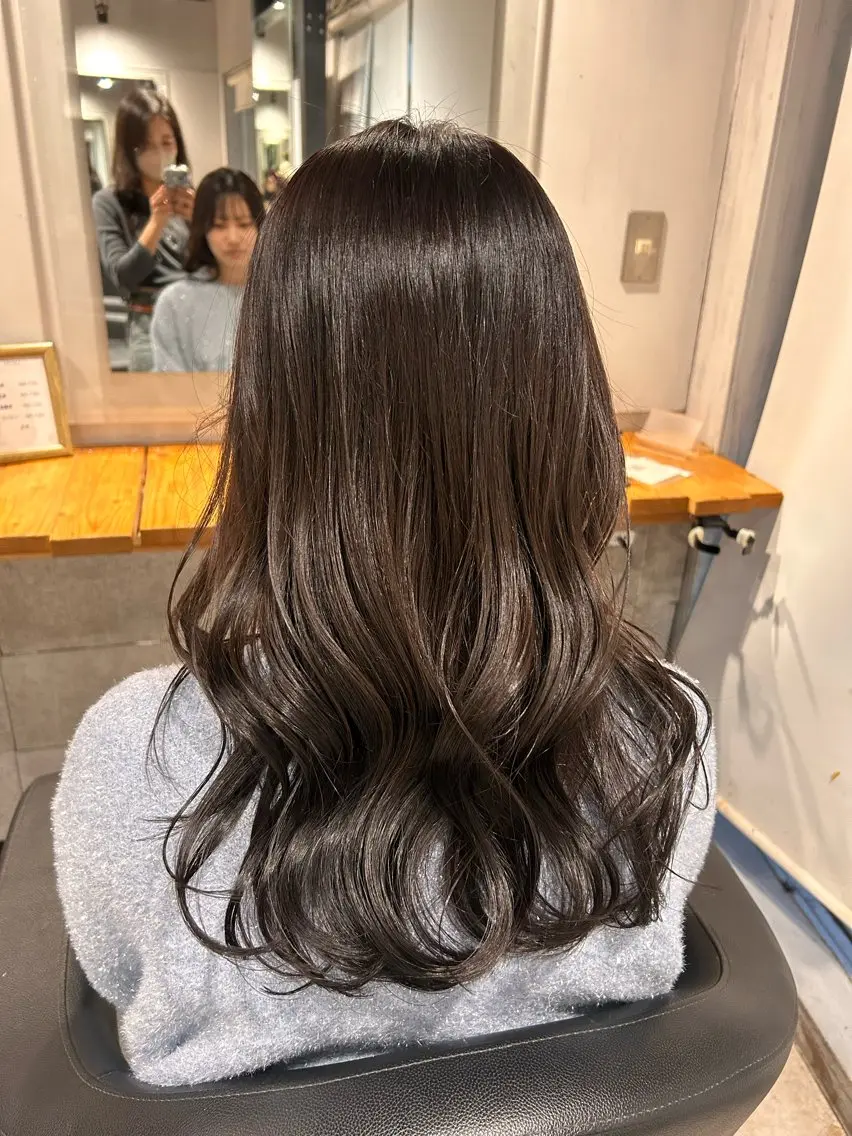 ロング カット ヘアカラー ヘッドスパ レイヤーStyle 🪽菜々実のヘアスタイル