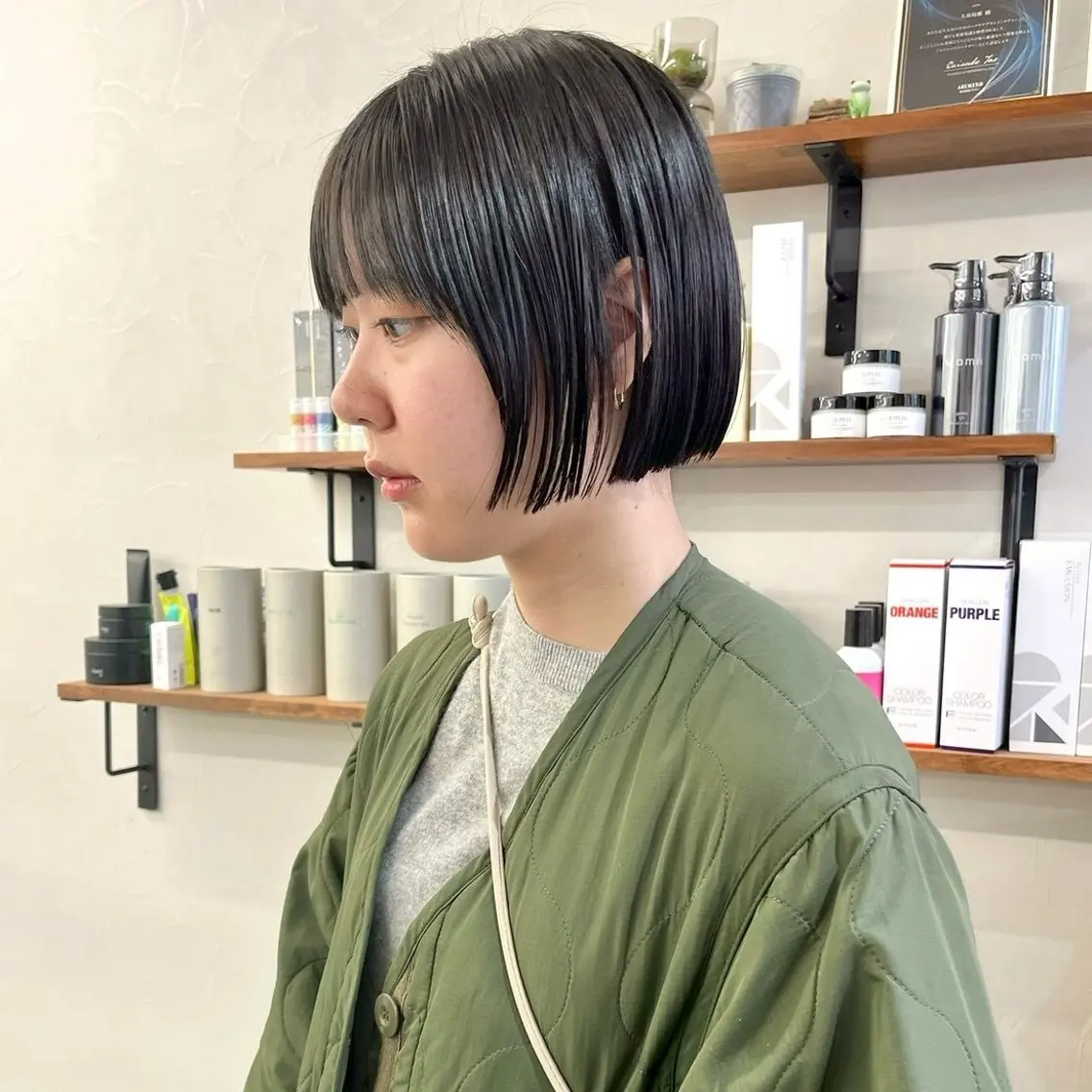 カット 🌙透明感カラー ×カット リナ🌙のヘアスタイル
