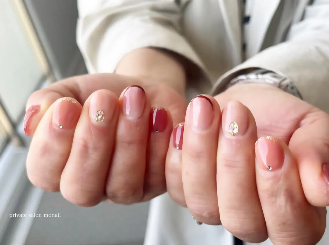 ネイル ハンドネイル nail salon monailのネイルデザイン