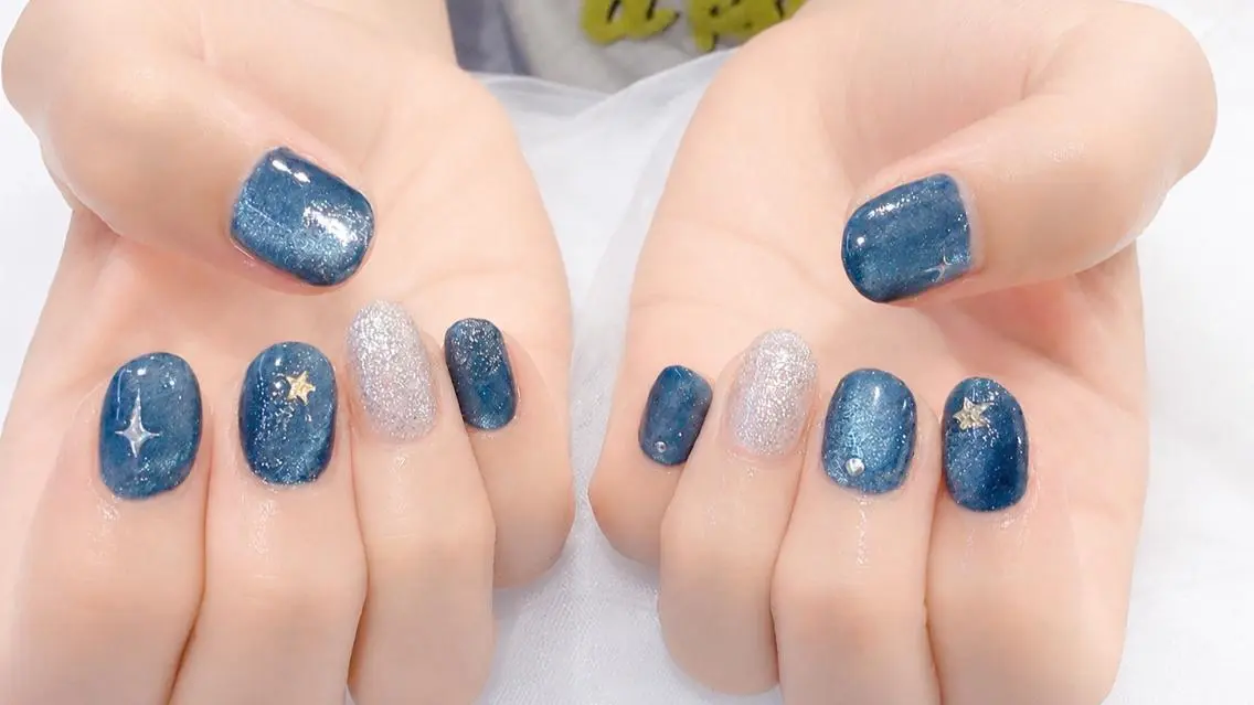 ネイル ハンドネイル Sweet♡ Heart　葉月のネイルデザイン