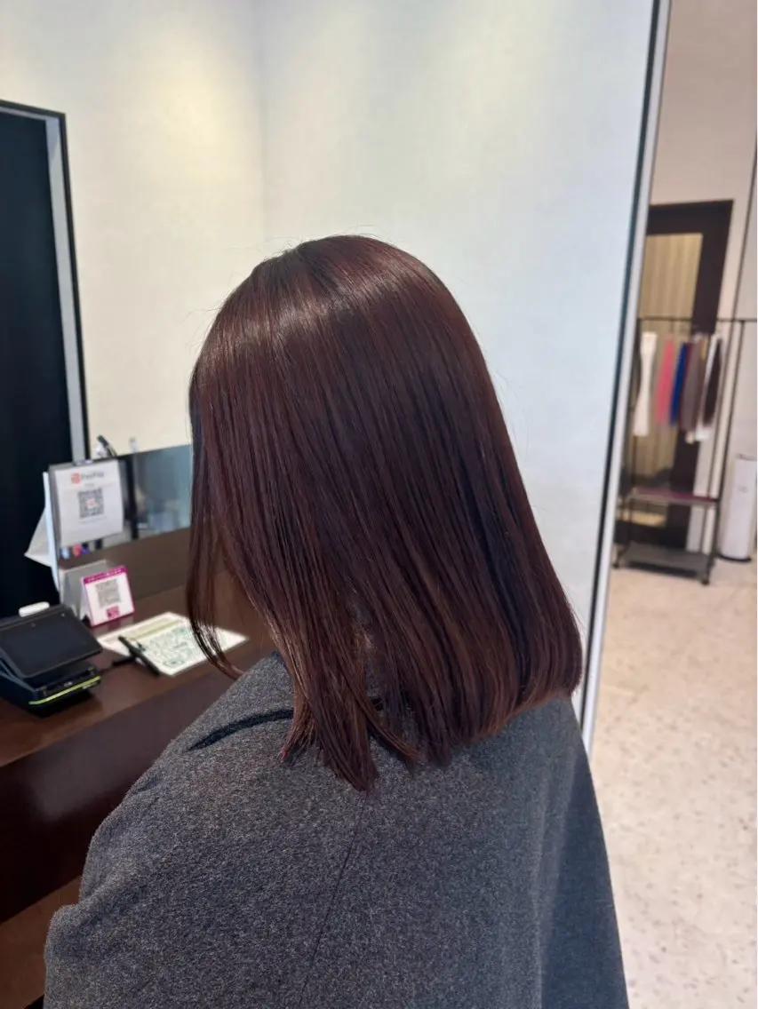 【垢抜け確定🔥】ケアブリーチ＋ケアカラー＋似合わせカット✂️の写真