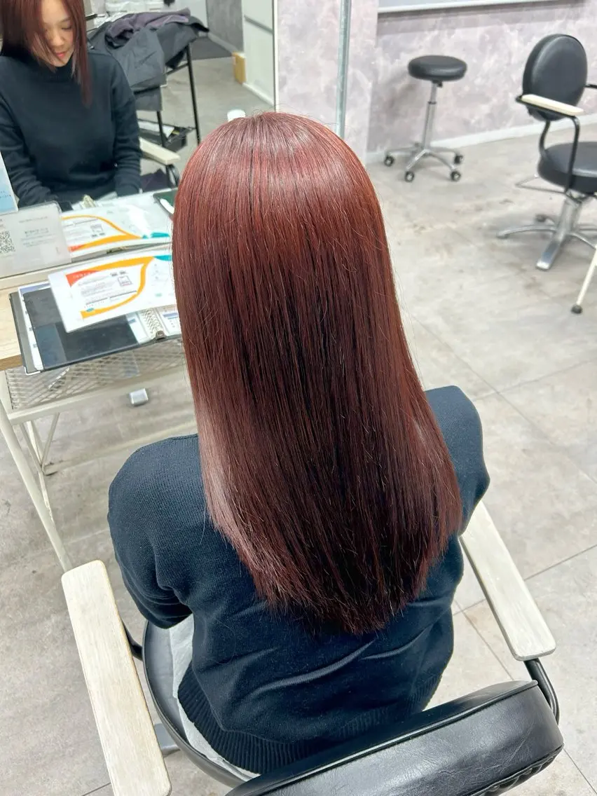 カラー ヘアカラー 暖色カラー🪷 オタク美容師🎶のヘアスタイル