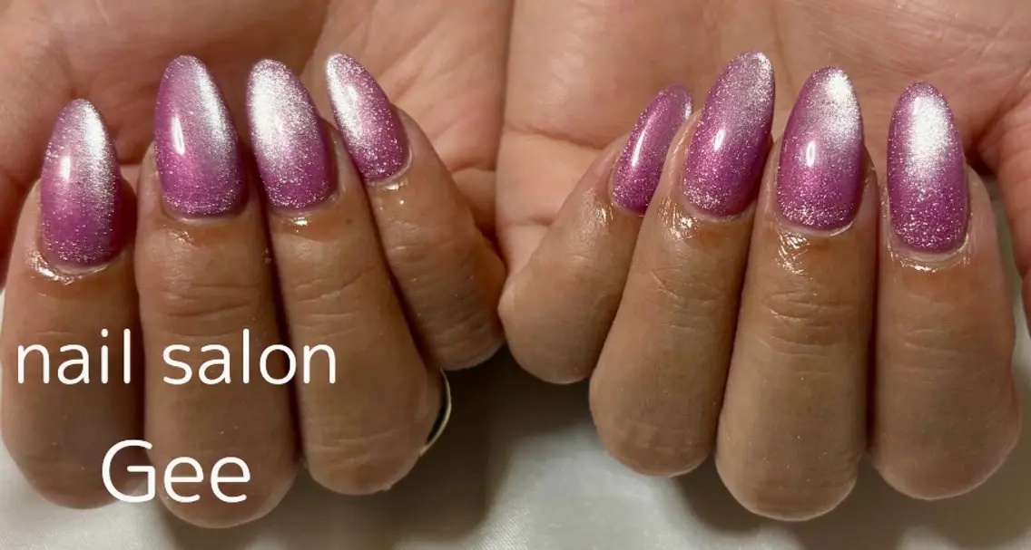 ネイル ピンク nail salon geeのネイルデザイン