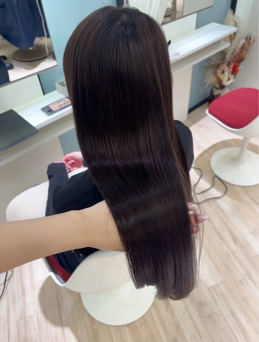 ロング カラー ヘアカラー トリートメント ParveMix / 榎木 香穂のヘアスタイル