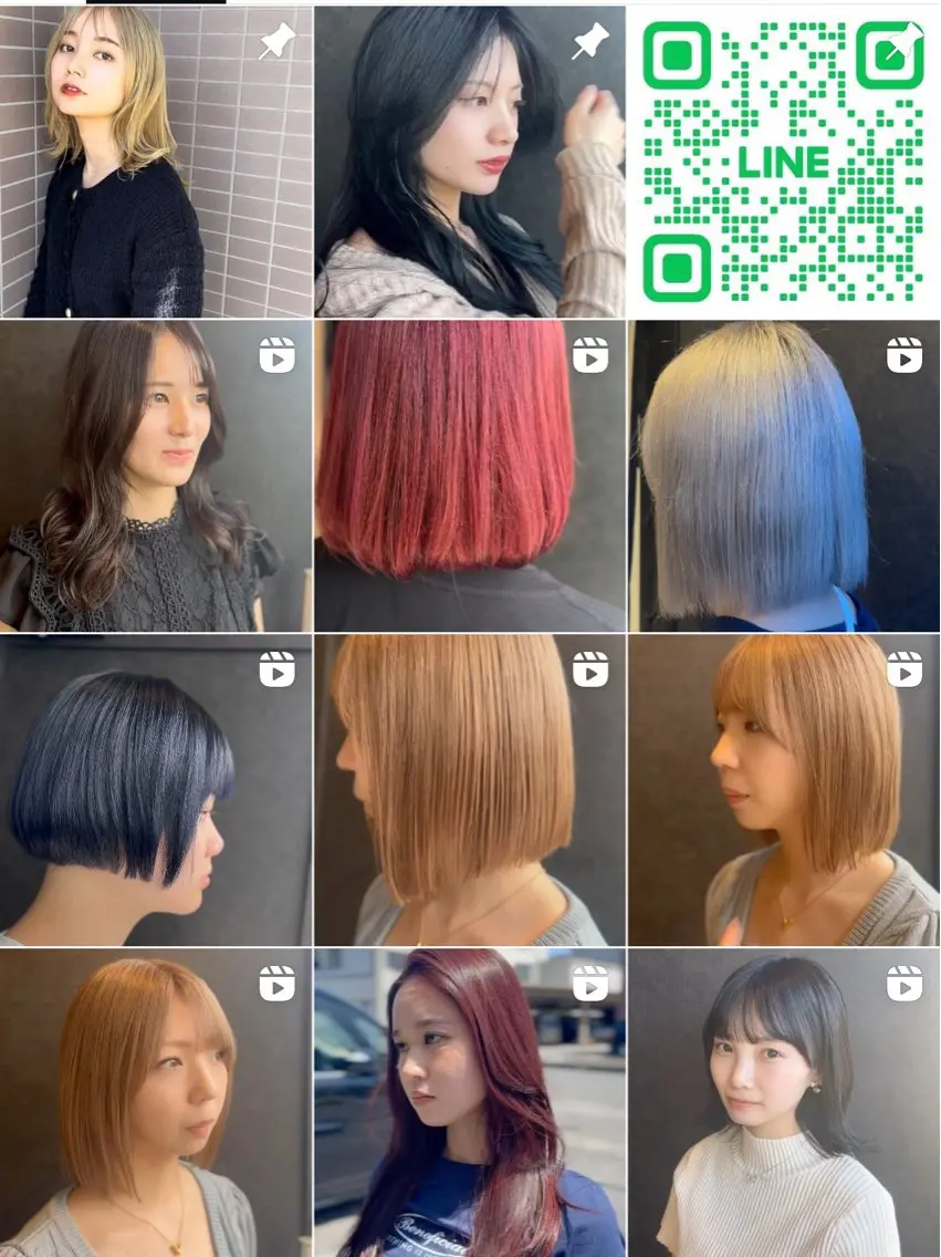 ミディアム カット ヘアカラー トリートメント 菊池 幹のヘアスタイル