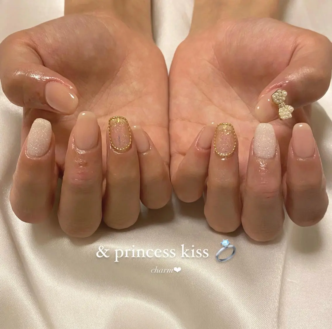 ネイル 持ち込み ハンドネイル nail salon charmのネイルデザイン