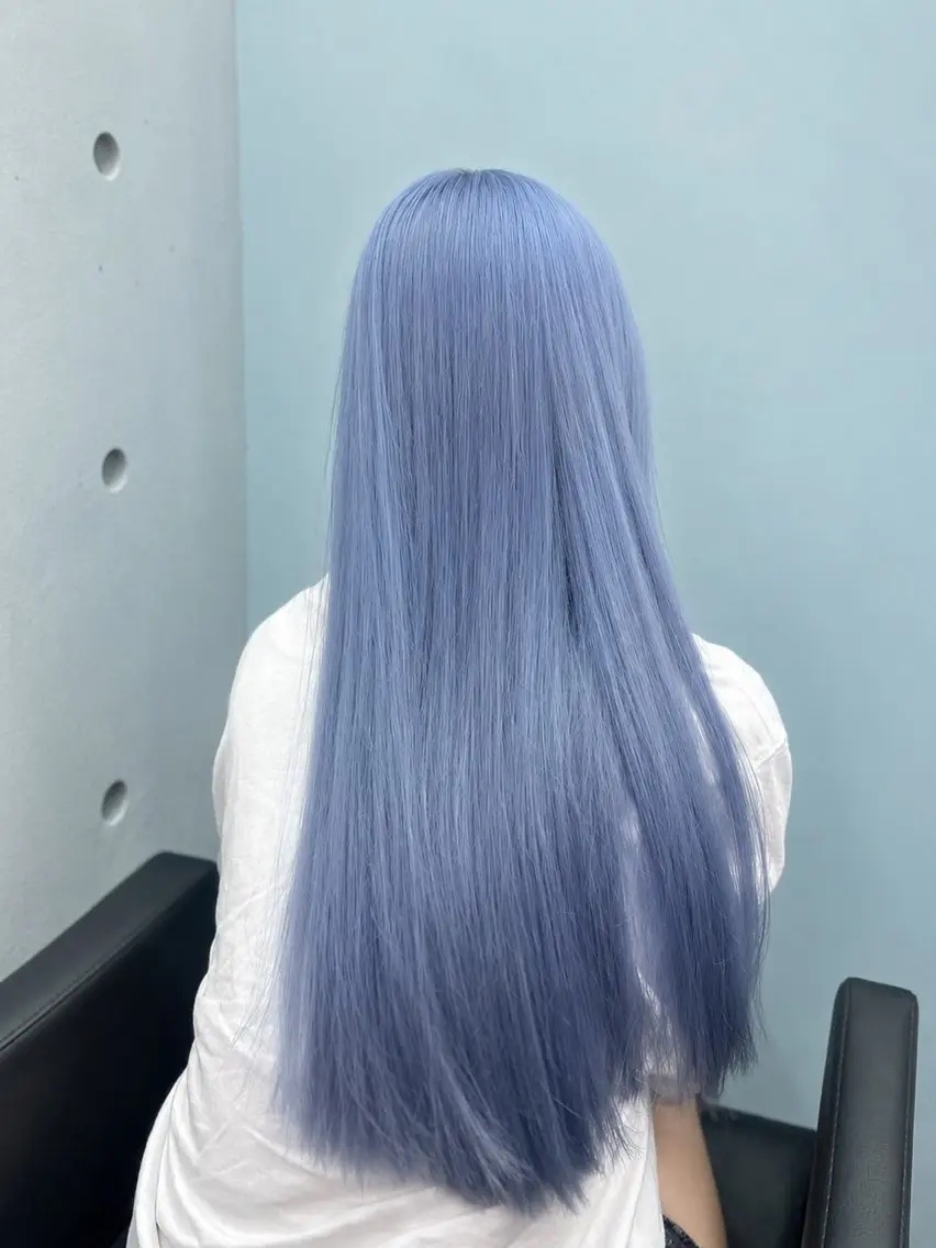 セミロング カラー ヘアカラー トリートメント 池袋/カラー特化🎨 ロング料金なし🩵のヘアスタイル